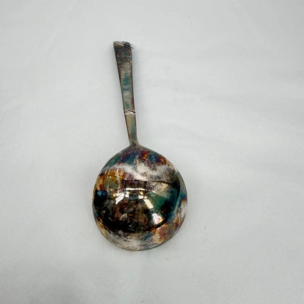 International Silver Company Silverplated Gravy Ladle Vintage Serving Spoon 7